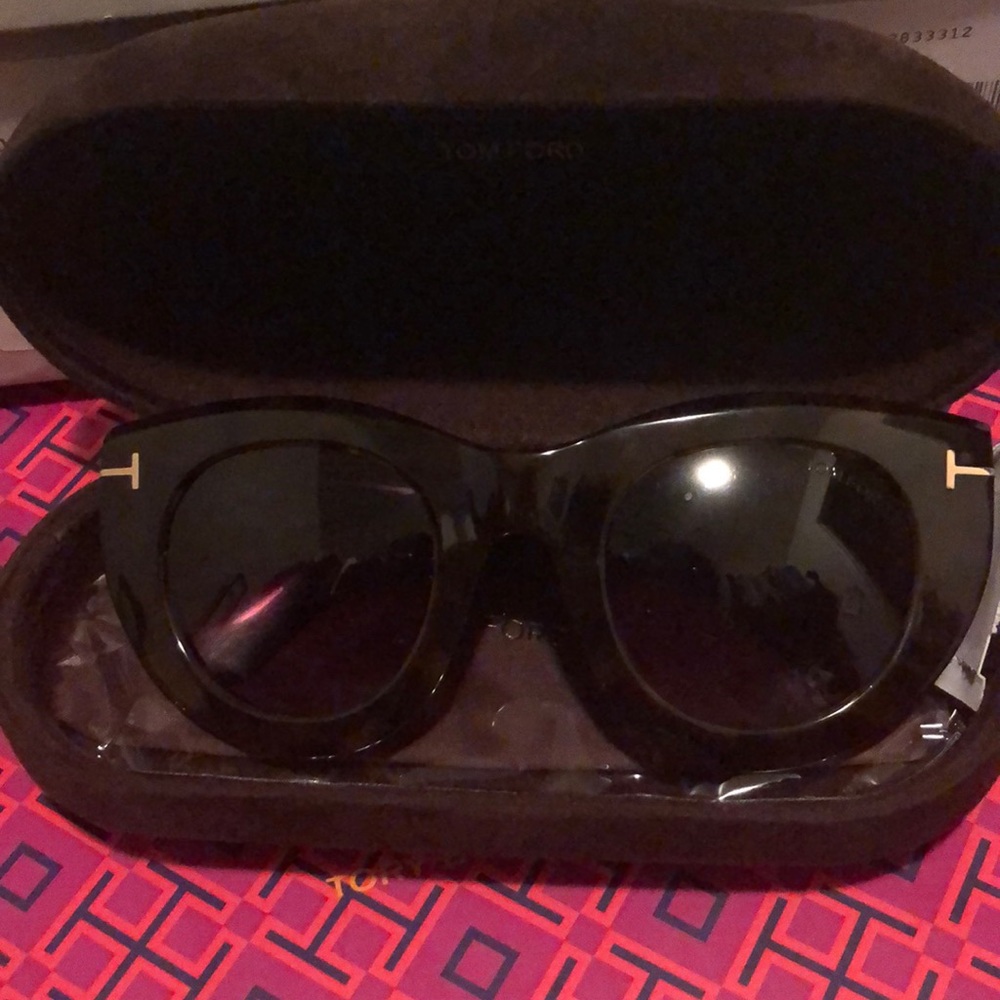 Tom Ford sunglasses.